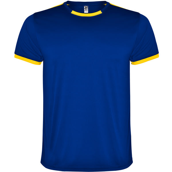 Conjunto Deportivo RACING en color amarillo/royal, personalización a medida en Crea41