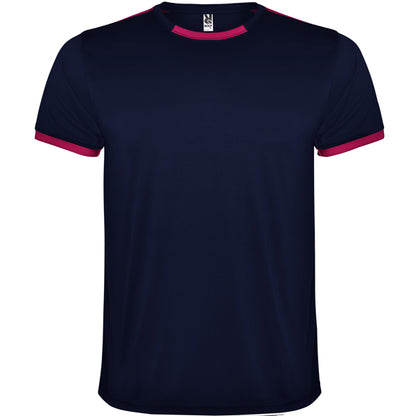 Conjunto Deportivo RACING personalizable online — fucsia/marino, taller en Madrid