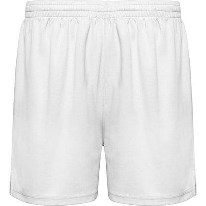 Pantalón Corto PLAYER personalizable online — blanco, taller en Madrid