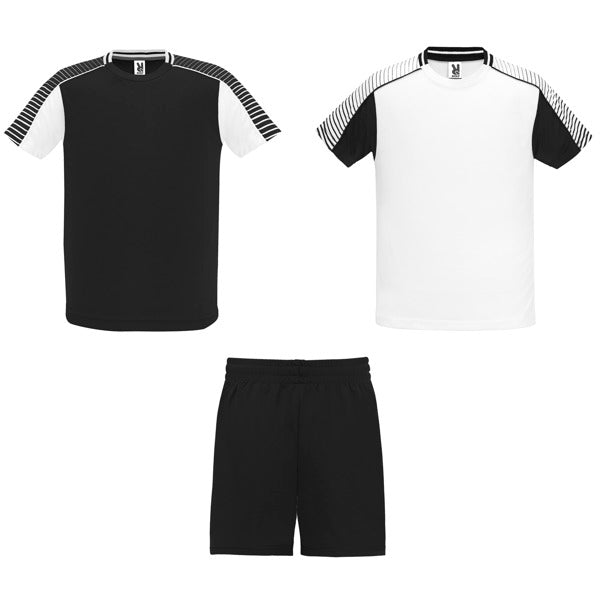 Conjunto Deportivo JUVE personalizable online — blanco/negro, taller en Madrid