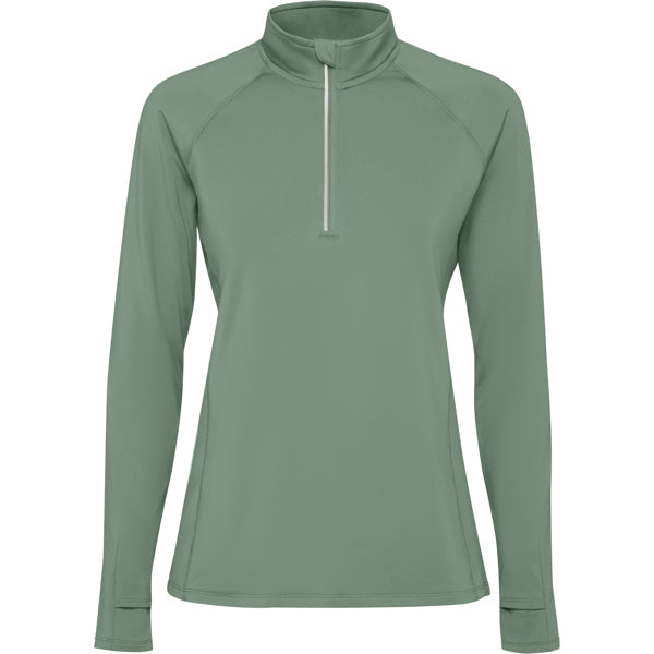 Sudadera ESTAMBUL WOMAN en color verde laurel, personalización a medida en Crea41