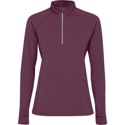 Sudadera ESTAMBUL WOMAN en color rojo ciruela para personalizar con tu logo, nombre o foto