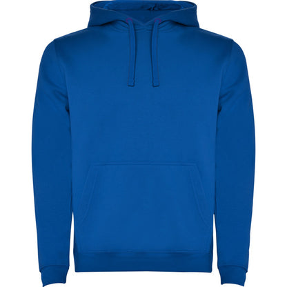 Sudadera URBAN en color royal, personalización a medida en Gráficas Hugo