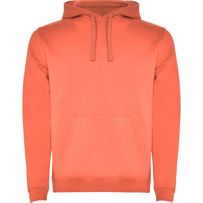 Sudadera URBAN en color coral para personalizar con tu logo, nombre o foto