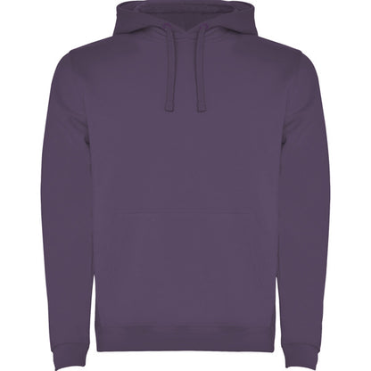 Sudadera URBAN en color lila, personalización a medida en Gráficas Hugo