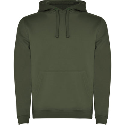 Sudadera URBAN personalizable online — verde aventura, taller en Madrid