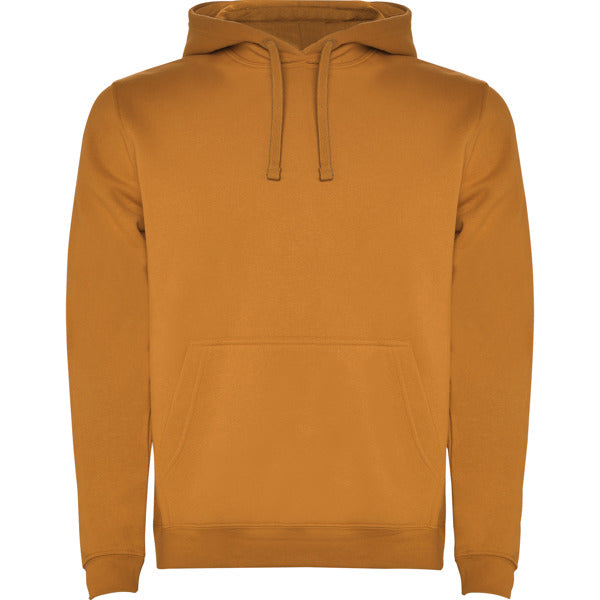 Sudadera URBAN personalizable online — amarillo curry, taller en Madrid