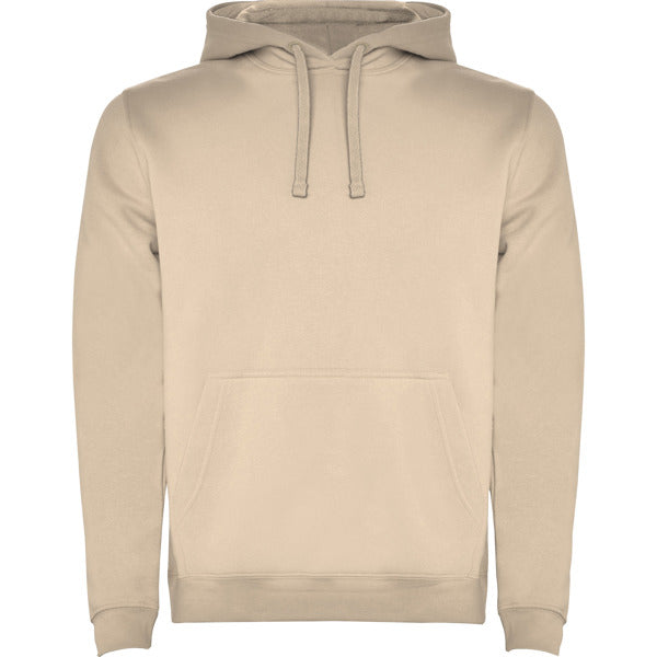 Sudadera URBAN en color angora — estampación y bordado de tu diseño
