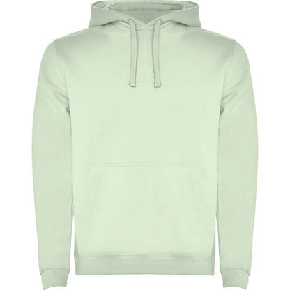 Sudadera URBAN en color verde mist, personalización a medida en Gráficas Hugo