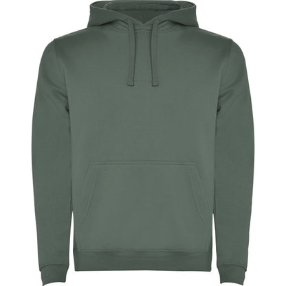 Sudadera URBAN en color verde laurel — estampación y bordado de tu diseño
