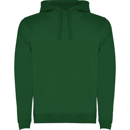 Sudadera URBAN en color verde botella, personalización a medida en Gráficas Hugo