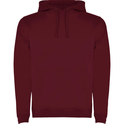 Sudadera URBAN personalizable online — granate, taller en Madrid