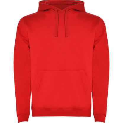 Sudadera URBAN personalizable online — rojo, taller en Madrid
