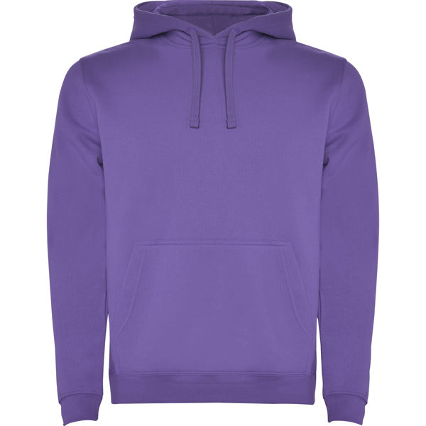 Sudadera URBAN en color iris purpura — estampación y bordado de tu diseño