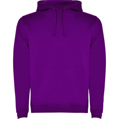 Sudadera URBAN en color purpura, personalización a medida en Gráficas Hugo