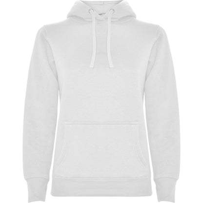 Sudadera URBAN WOMAN en color blanco para personalizar con tu logo, nombre o foto