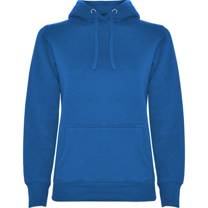 Sudadera URBAN WOMAN en color royal para personalizar con tu logo, nombre o foto