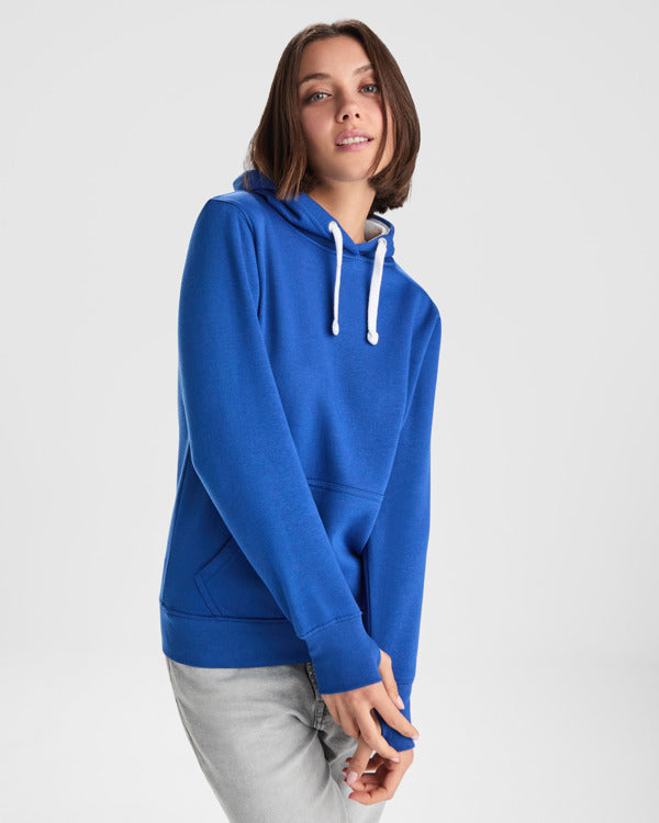 Sudadera URBAN WOMAN, personalización a medida en Gráficas Hugo
