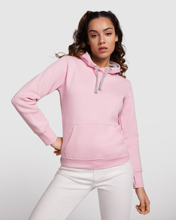 Sudadera URBAN WOMAN — estampación y bordado de tu diseño