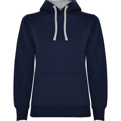 Sudadera URBAN WOMAN personalizable online — marino/gris vigore, taller en Madrid