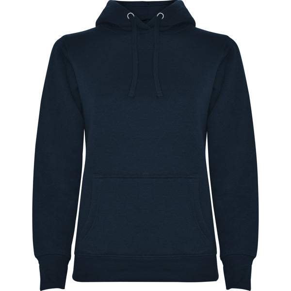 Sudadera URBAN WOMAN en color marino — estampación y bordado de tu diseño