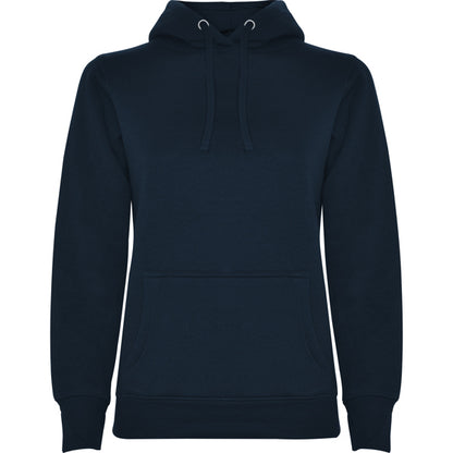 Sudadera URBAN WOMAN en color marino — estampación y bordado de tu diseño