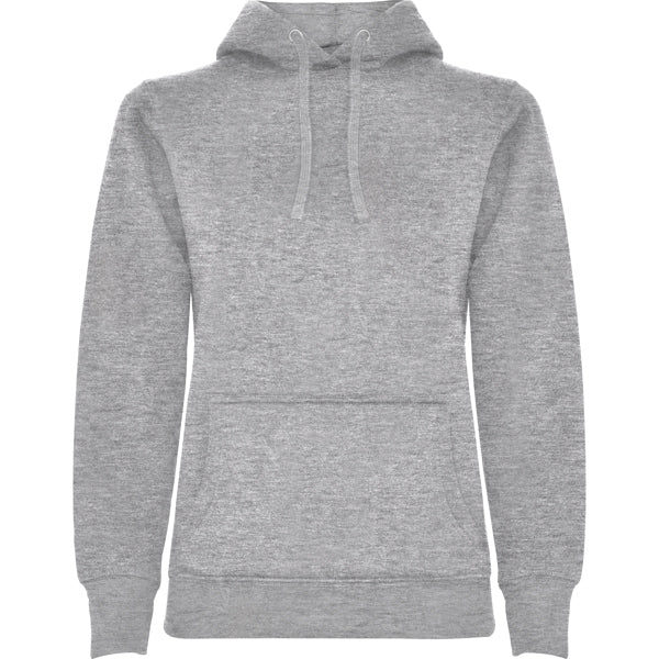 Sudadera URBAN WOMAN en color gris vigore para personalizar con tu logo, nombre o foto