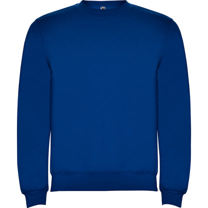 Sudadera CLASICA en color royal, personalización a medida en Gráficas Hugo