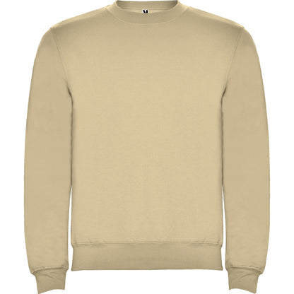 Sudadera CLASICA en color arena — estampación y bordado de tu diseño