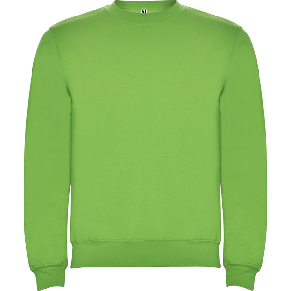 Sudadera CLASICA personalizable online — verde oasis, taller en Madrid