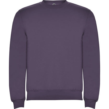 Sudadera CLASICA en color lila — estampación y bordado de tu diseño