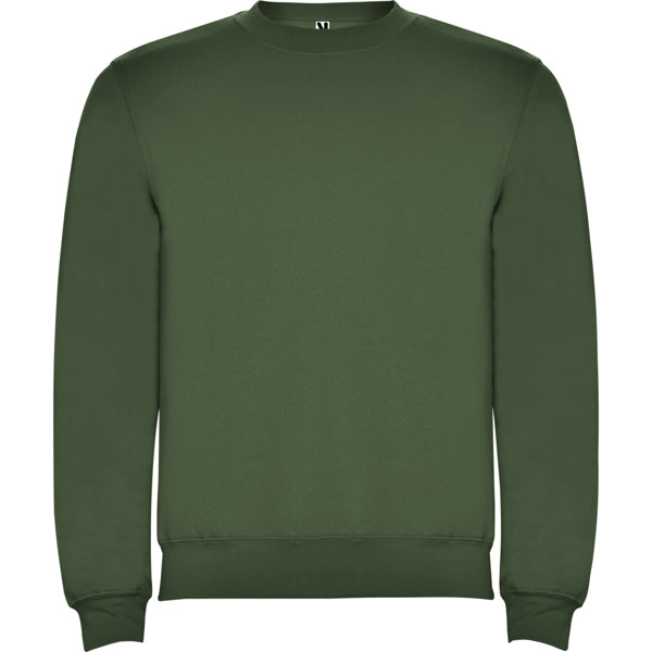 Sudadera CLASICA en color verde aventura para personalizar con tu logo, nombre o foto