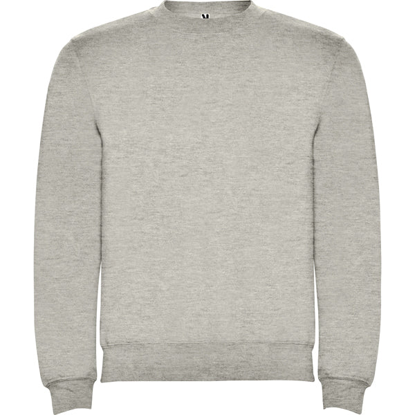 Sudadera CLASICA en color blanco ceniza vigore, personalización a medida en Gráficas Hugo