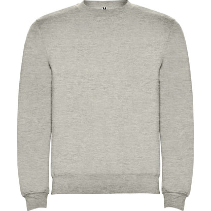 Sudadera CLASICA en color blanco ceniza vigore, personalización a medida en Gráficas Hugo