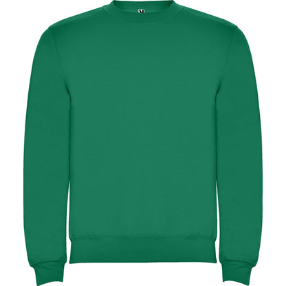 Sudadera CLASICA en color verde kelly — estampación y bordado de tu diseño