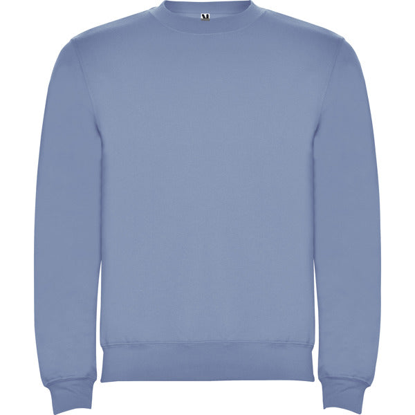 Sudadera CLASICA en color azul zen, personalización a medida en Gráficas Hugo