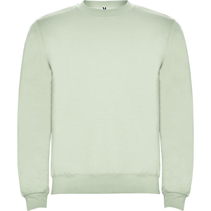Sudadera CLASICA en color verde mist — estampación y bordado de tu diseño