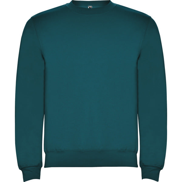 Sudadera CLASICA en color azul lago, personalización a medida en Gráficas Hugo