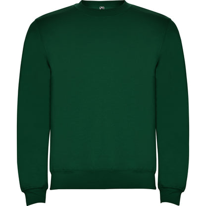 Sudadera CLASICA en color verde botella, personalización a medida en Gráficas Hugo