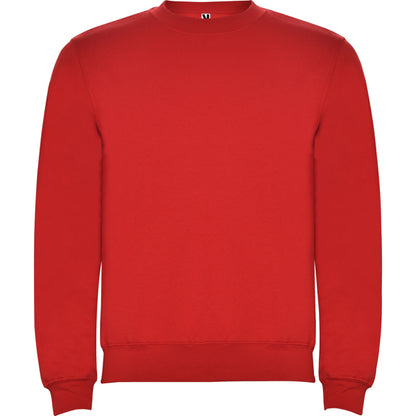 Sudadera CLASICA en color rojo para personalizar con tu logo, nombre o foto