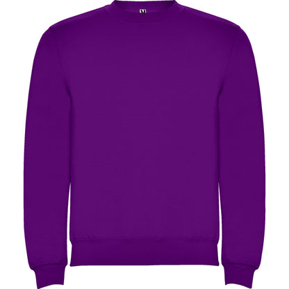 Sudadera CLASICA en color purpura, personalización a medida en Gráficas Hugo