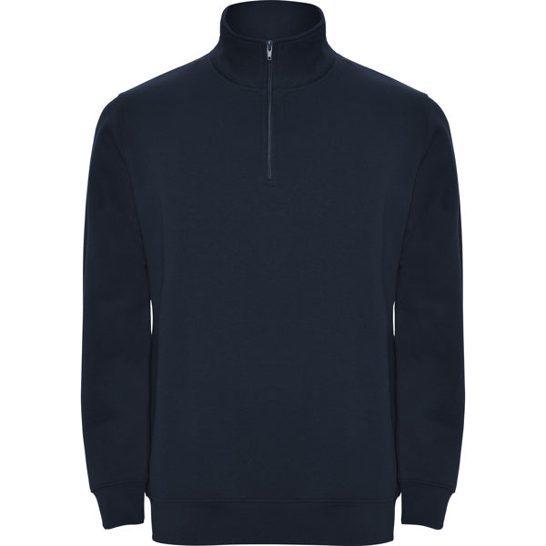 Sudadera ANETO en color marino, personalización a medida en Gráficas Hugo