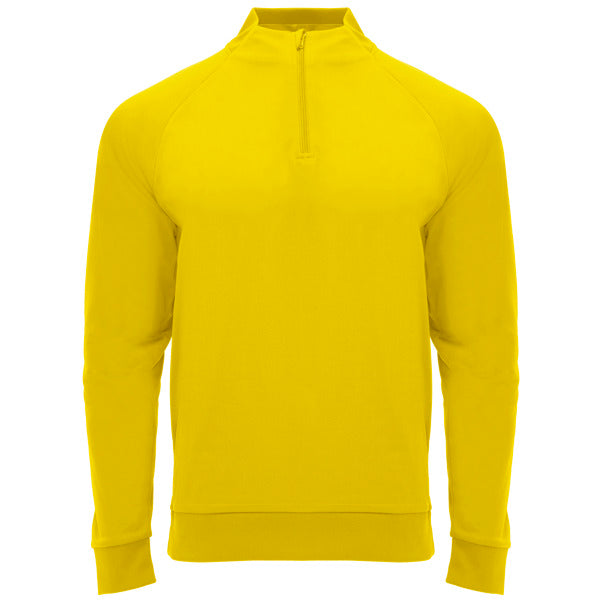 Sudadera EPIRO en color amarillo — estampación y bordado de tu diseño