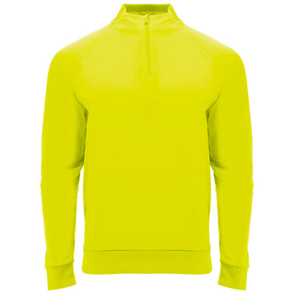 Sudadera EPIRO en color amarillo fluor, personalización a medida en Gráficas Hugo
