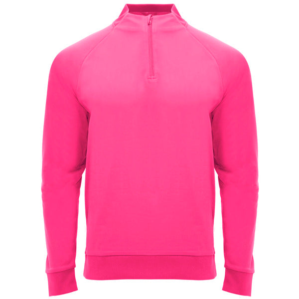 Sudadera EPIRO en color rosa fluor para personalizar con tu logo, nombre o foto