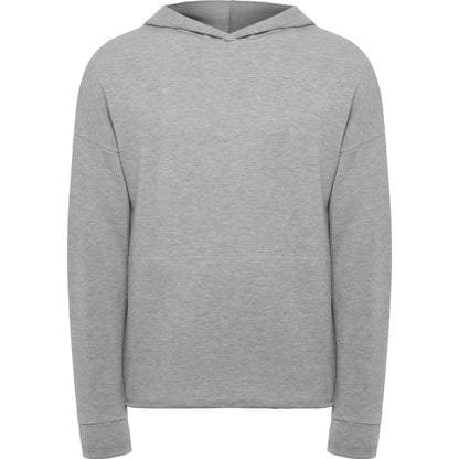 Sudadera MANASLU en color gris vigore — estampación y bordado de tu diseño