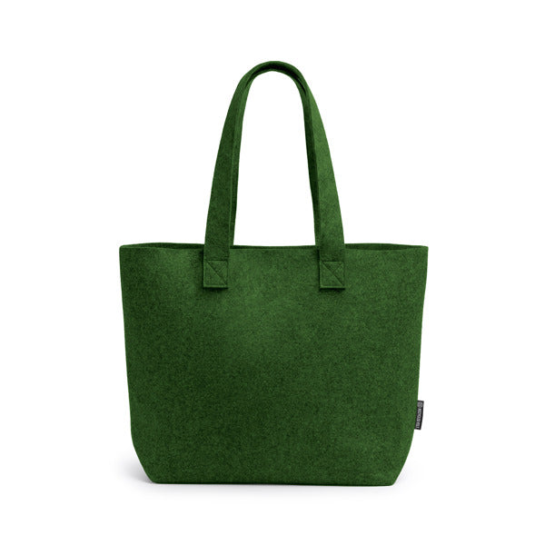 Bolsas CAROLA en color verde helecho, personalización a medida en Crea41