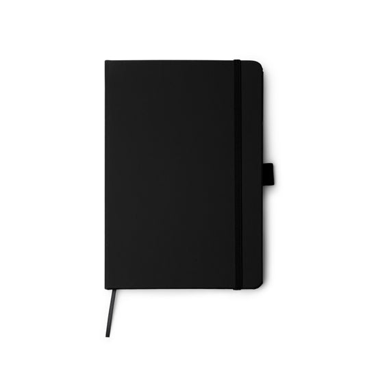 Libretas MARION en color negro, personalización a medida en Gráficas Hugo