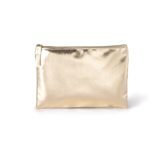 Neceseres TIBAR en color oro, personalización a medida en Crea41