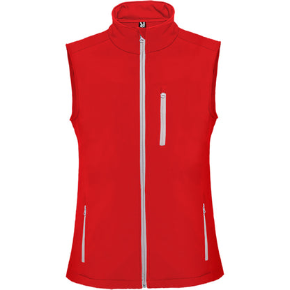 Abrigo NEVADA en color rojo — estampación y bordado de tu diseño